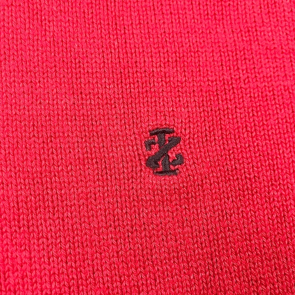 IZOD Quarter Zip Mock Neck Sweater, Size Large EUC - Picture 6 of 6